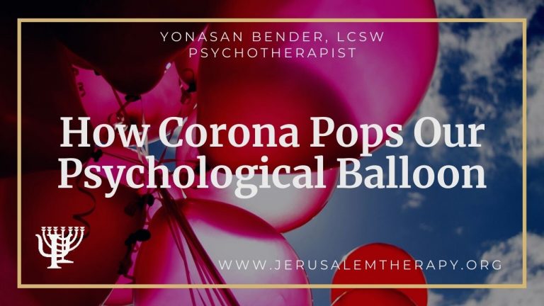 Read more about the article How Corona Pops Our Psychological Balloon