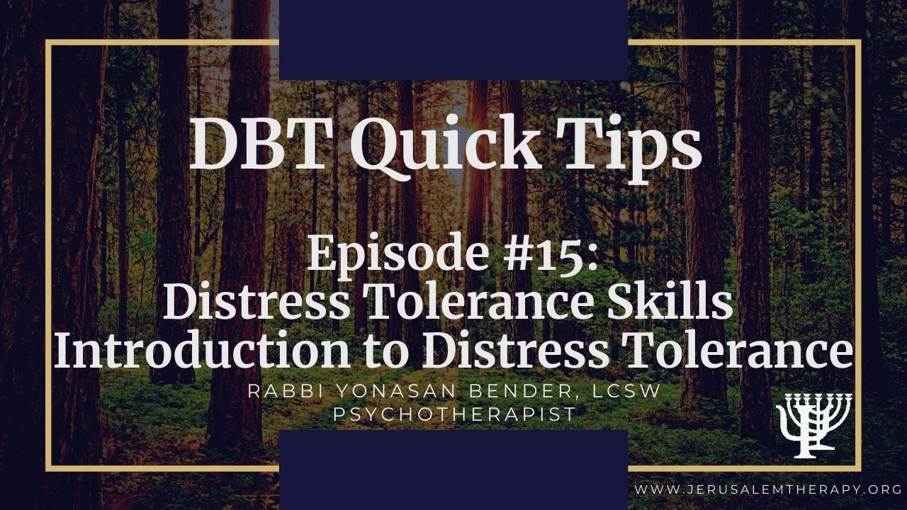 Read more about the article Introduction to Distress Tolerance Skills: How To Escape Pain Quickly